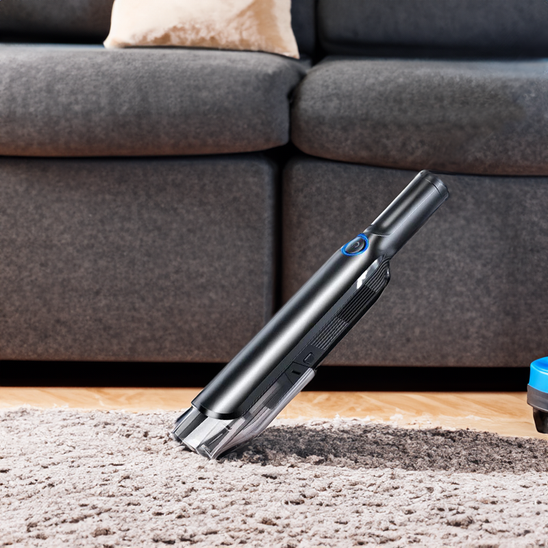 Cordless household portable vacuum cleaner